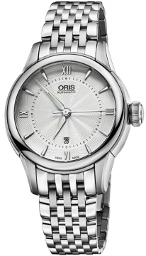 Buy this new Oris Artelier Date 31mm 01 561 7687 4071-07 8 14 77 ladies watch for the discount price of £800.00. UK Retailer.